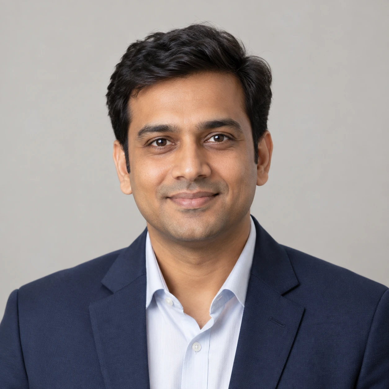 AI-generated portrait for Aman Gupta, a fictional demo mentor