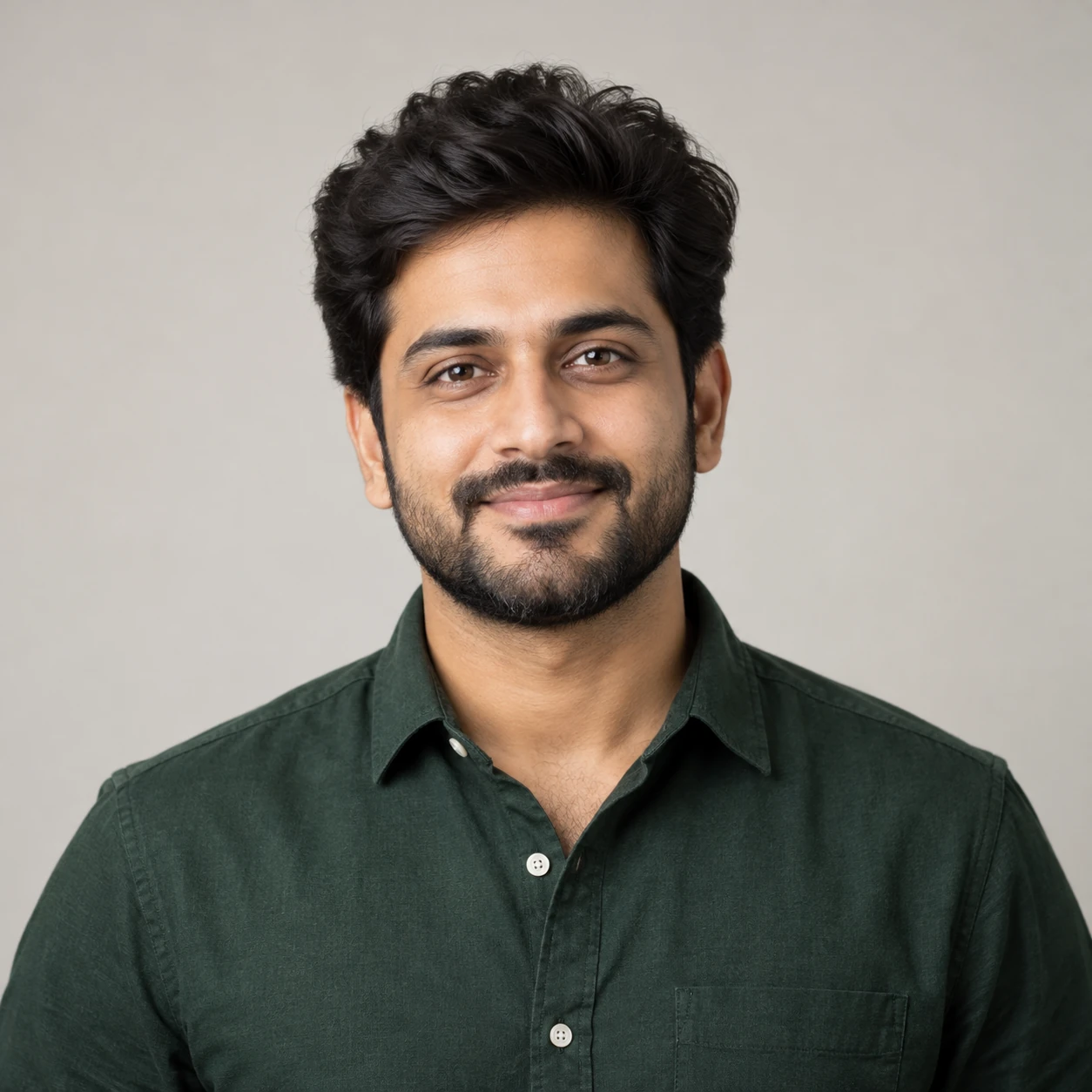 AI-generated portrait for Kabir Saxena, a fictional demo mentor