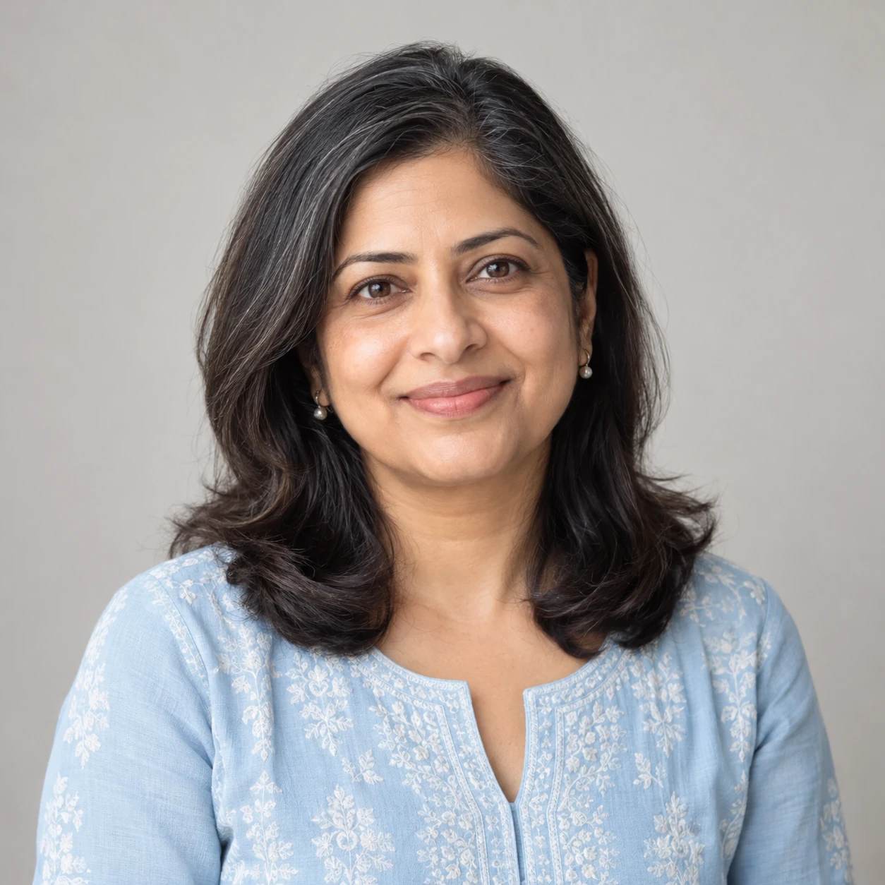 AI-generated portrait for Ritu Kapoor, a fictional demo mentor